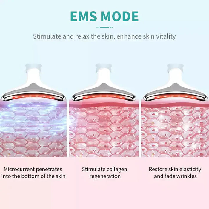 Anti-Falten- und Facelift-Massagegerät für Gesicht und Hals